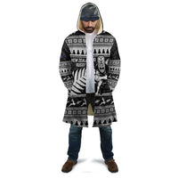 New Zealand Christmas Rugby Personalised Cloak Meri Kirihimete All Black Maori - Polynesian Pride