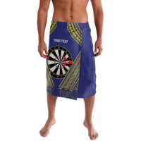 Personalised Niue Darts Lavalava Dart Board Hiapo Pattern - Polynesian Pride