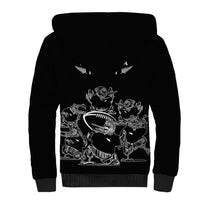 New Zealand Silver Fern Rugby Sherpa Hoodie Haka Aotearoa Kiwi Dance LT14 - Polynesian Pride