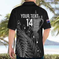 Custom New Zealand Silver Fern Rugby Hawaiian Shirt All Black Go Champions 2023 With Trophy Proud LT14 - Polynesian Pride