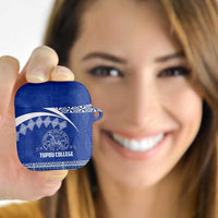 Tonga Tupou College Toloa AirPods Case 160 Years Anniversary Tongan Ngatu Pattern