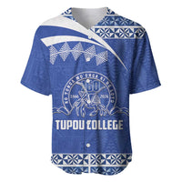 Personalised Tonga Tupou College Toloa Baseball Jersey 160 Years Anniversary Tongan Ngatu Pattern