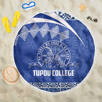 Tonga Tupou College Toloa Beach Blanket 160 Years Anniversary Tongan Ngatu Pattern