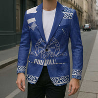 Personalised Tonga Tupou College Toloa Blazer 160 Years Anniversary Tongan Ngatu Pattern