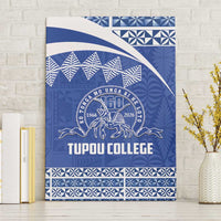 Tonga Tupou College Toloa Canvas Wall Art 160 Years Anniversary Tongan Ngatu Pattern