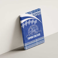Tonga Tupou College Toloa Canvas Wall Art 160 Years Anniversary Tongan Ngatu Pattern