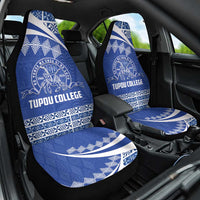 Tonga Tupou College Toloa Car Seat Cover 160 Years Anniversary Tongan Ngatu Pattern