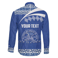 Personalised Tonga Tupou College Toloa Family Matching Tank Maxi Dress and Hawaiian Shirt 160 Years Anniversary Tongan Ngatu Pattern LT14 - Polynesian Pride