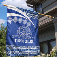 Tonga Tupou College Toloa Garden Flag 160 Years Anniversary Tongan Ngatu Pattern
