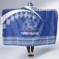 Tonga Tupou College Toloa Hooded Blanket 160 Years Anniversary Tongan Ngatu Pattern