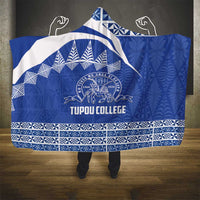 Tonga Tupou College Toloa Hooded Blanket 160 Years Anniversary Tongan Ngatu Pattern