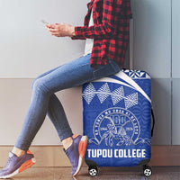 Tonga Tupou College Toloa Luggage Cover 160 Years Anniversary Tongan Ngatu Pattern