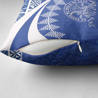 Tonga Tupou College Toloa Pillow Cover 160 Years Anniversary Tongan Ngatu Pattern