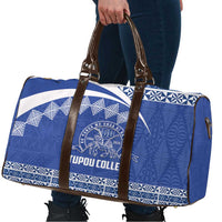 Tonga Tupou College Toloa Travel Bag 160 Years Anniversary Tongan Ngatu Pattern