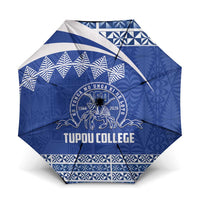 Tonga Tupou College Toloa Umbrella 160 Years Anniversary Tongan Ngatu Pattern