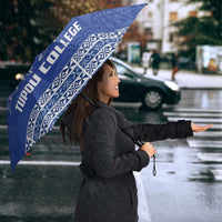 Tonga Tupou College Toloa Umbrella 160 Years Anniversary Tongan Ngatu Pattern