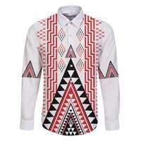 Aotearoa Taniko Family Matching Puletasi and Hawaiian Shirt Niho Taniwha Purapura Whetu Mix Poutama