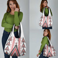 Aotearoa Taniko Grocery Bag Niho Taniwha Purapura Whetu Mix Poutama