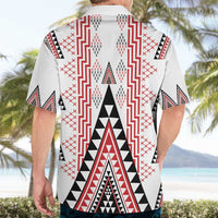 Aotearoa Taniko Hawaiian Shirt Niho Taniwha Purapura Whetu Mix Poutama