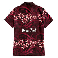 Personalised Cook Islands Mangaia Hawaiian Shirt Tiare Maori Polynesian Waves Tattoo LT14 - Polynesian Pride