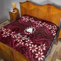 Personalised Cook Islands Mangaia Quilt Tiare Maori Polynesian Waves Tattoo LT14 - Polynesian Pride
