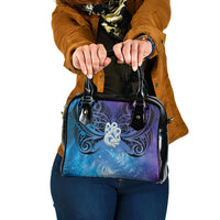 New Zealand Matariki Shoulder Handbag Aotearoa Maori New Year Manaia Galaxy Vibes