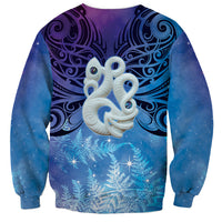 New Zealand Matariki Sweatshirt Aotearoa Maori New Year Manaia Galaxy Vibes