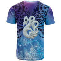 New Zealand Matariki T Shirt Aotearoa Maori New Year Manaia Galaxy Vibes