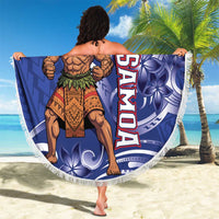 Samoa Independence Day Beach Blanket 1962 Proud Samoan Warrior