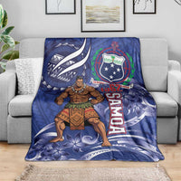 Samoa Independence Day Blanket 1962 Proud Samoan Warrior LT14 - Polynesian Pride
