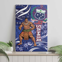 Samoa Independence Day Canvas Wall Art 1962 Proud Samoan Warrior