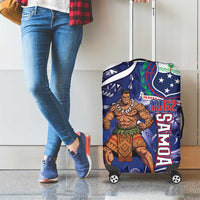 Samoa Independence Day Luggage Cover 1962 Proud Samoan Warrior LT14 - Polynesian Pride
