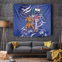 Samoa Independence Day Tapestry 1962 Proud Samoan Warrior