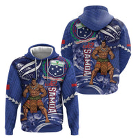 Samoa Independence Day Zip Hoodie 1962 Proud Samoan Warrior LT14 - Polynesian Pride