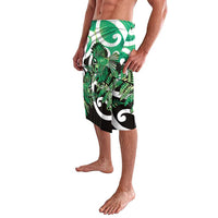 Piwakawaka New Zealand Matariki Lavalava Maori New Year Silver Fern Green Galaxy LT14 - Polynesian Pride