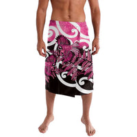 Piwakawaka New Zealand Matariki Lavalava Maori New Year Silver Fern Pink Galaxy LT14 Pink - Polynesian Pride