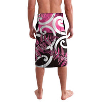 Piwakawaka New Zealand Matariki Lavalava Maori New Year Silver Fern Pink Galaxy LT14 - Polynesian Pride