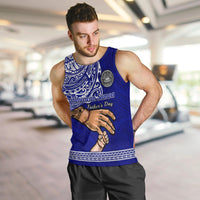 Polynesian Pride Father Day American Samoa Men Tank Top I Love You Dad LT14 - Polynesian Pride