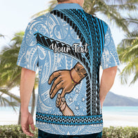 Personalised Father Day FSM Hawaiian Shirt Federated States of Micronesia I Love You Dad LT14 - Polynesian Pride