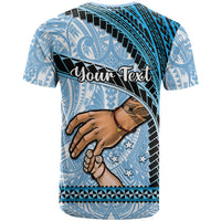 Custom Father Day FSM T Shirt Federated States of Micronesia I Love You Dad LT14 - Polynesian Pride