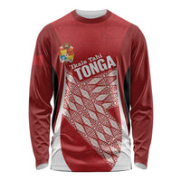 Tonga Rugby Custom Long Sleeve Shirt Go ʻIkale Tahi Go Tongan Tapa Cloth