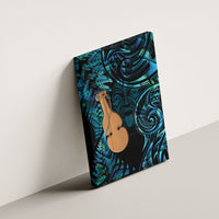 Kotiate New Zealand Canvas Wall Art Maori Weapon Paua Shell Haka Fern