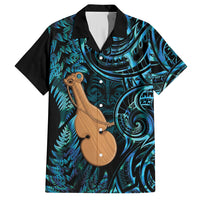 Kotiate New Zealand Hawaiian Shirt Maori Weapon Paua Shell Haka Fern