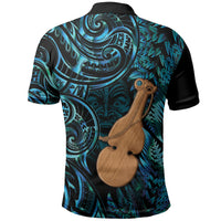 Kotiate New Zealand Polo Shirt Maori Weapon Paua Shell Haka Fern LT14 - Polynesian Pride