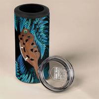 Maripi New Zealand 4 in 1 Can Cooler Tumbler Maori Weapon Paua Shell Haka Fern