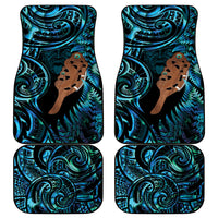 Maripi New Zealand Car Mats Maori Weapon Paua Shell Haka Fern
