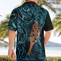 Maripi New Zealand Hawaiian Shirt Maori Weapon Paua Shell Haka Fern LT14 - Polynesian Pride