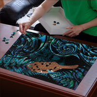 Maripi New Zealand Puzzle Maori Weapon Paua Shell Haka Fern