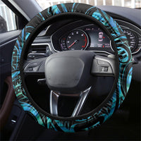 Maripi New Zealand Steering Wheel Cover Maori Weapon Paua Shell Haka Fern