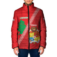 Tonga And Lebanon Padded Jacket 2026 Together Half Style